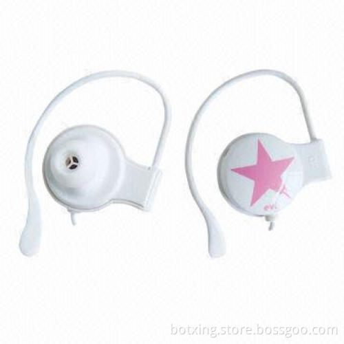 2013 Fashionable Design Hang-ear Earphones with 20 to 20,000Hz Frequency Response